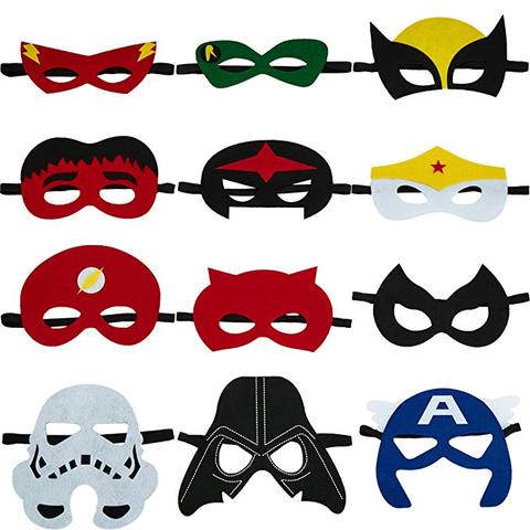 2022 Superhero Mask Cosplay Halloween Christmas kids adult Party Costumes Masks Cosplay Supplies Boys and Girls Superhero Gifts ► Photo 1/6