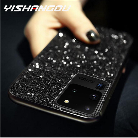 Luxury Glitter Diamond Case For Samsung S20 FE M51 A51 A71 A81 A91 Note 10 S10 Plus S8 S9 Note8 9 A20 A30 A50 A70 A80 A10E A20E ► Photo 1/6