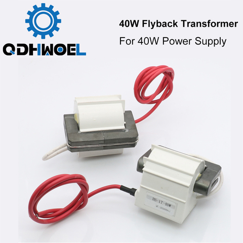 High Voltage Flyback Coil Transformer for CO2  40W Laser Power Supply ► Photo 1/6