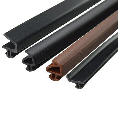 10M P - Type Steel Window Seal Glass Doors And Windows Sound Insulation Windproof Waterproof EPDM Rubber Strip ► Photo 1/6