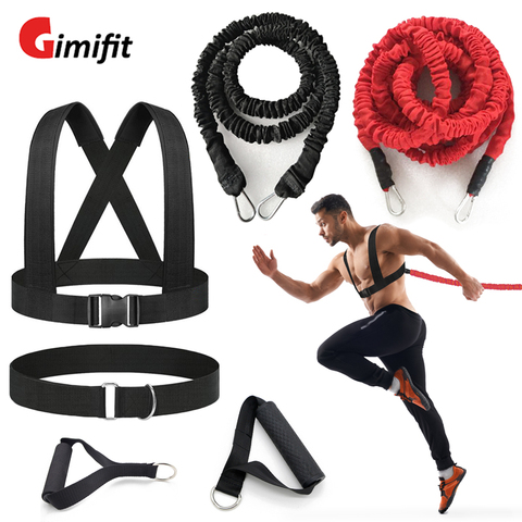 Acceleration Speed Training Set Field Resistance Rope Pull Bands for Soccer Basketball Track Explosive Force Gym Speed Harness ► Photo 1/6