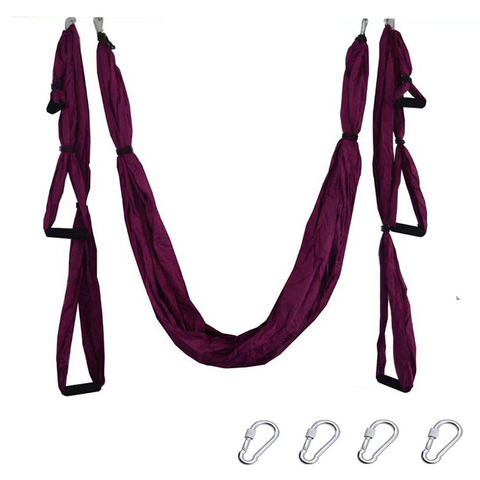 Yoga Hammock Gym Strength Inversion Anti-Gravity Aerial Traction Swing Yoga Belt ► Photo 1/6