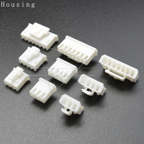 50Pcs XHB Bring Buckle Rubber Shell XH2.54 Bring Lock 2.54mm 2P/3P/4P/5P/6P/7P8P 6 pin Insert Shell Bring Draw Connector ► Photo 1/4