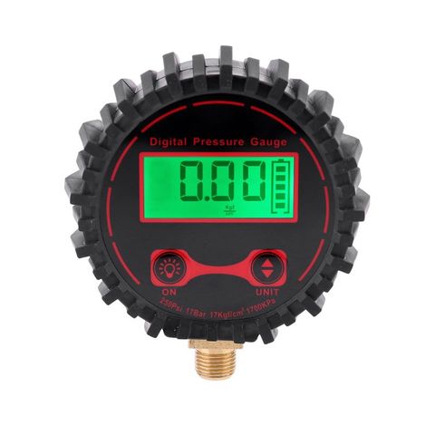 250PSI LED Digital Tire Pressure Gauge Car Pressure Tester M11 Thread Car Truck Tire Pressure Meter ► Photo 1/6