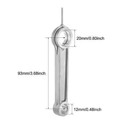 Air Compressor Connecting Link Rod 20mm x 12mm Bore Diameter 5.64 inch Length ► Photo 1/1