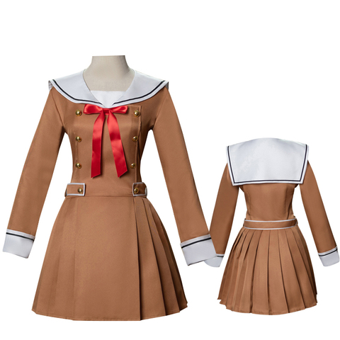 Anime BanG Dream Cosplay Costume Poppin Party Dresses Saya Yamabuki Sets Sailor Suit Toyama Kasumi School Uniform ► Photo 1/5