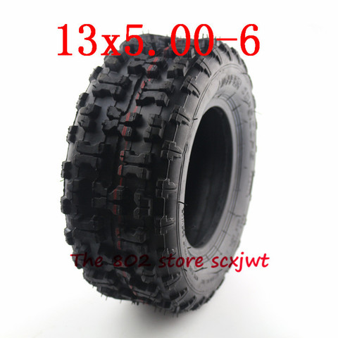 13x5.00-6 inch Tubeless Tyre 13*5.00-6 vacuum Tire butterfly flower tires For mini Buggy Mower Gokart Scooter Off-Road  Wheel ► Photo 1/6