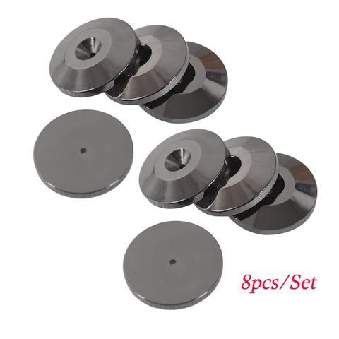 Gosear 8PCS Metal Shockproof Foot Spikes Pads Stands Mats for Speakers CD Players Turntable Amplifier DAC Recorder ► Photo 1/5