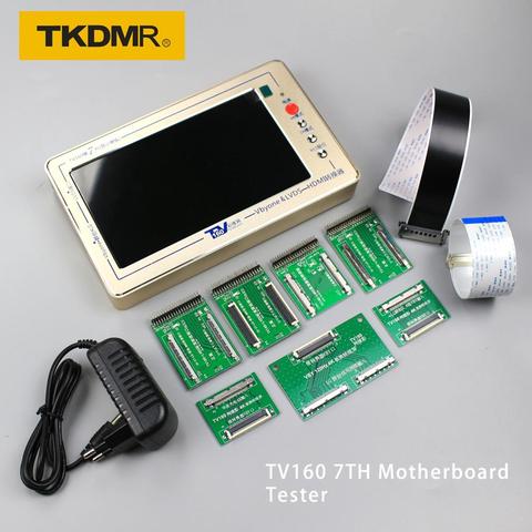 TKDMR TV160 7th TV Motherboard Tester Tools Vbyone&LVDS to HDMI Converter With Seven Adapter Plate Free Shipping ► Photo 1/6