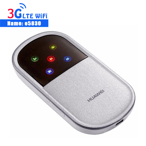 Unlocked HUAWEI E5830 E587 3G 7.2 Mbps Mobile Router WiFi 3G Modem Mobile Hotspot pocket with SIM card slot ► Photo 1/6