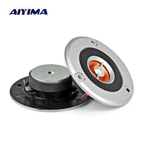 AIYMA 2Pcs 3Inch Audio Tweeter Loudspeaker Driver 4 Ohm 20 W Home Theater KTV HIFI Music MIni Speaker ► Photo 1/6