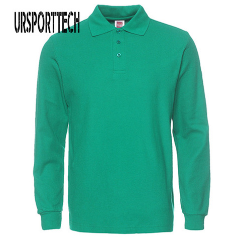 2022 New Brand Mens Polo Shirt Long Sleeve Man Polo Shirts Men Fashion Casual Cotton Slim Fit Polos Men Jerseys Plus Size XS-3XL ► Photo 1/6