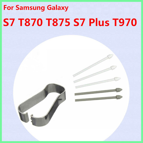 1Set For Samsung Tab S7 T870 T875 S7 Plus T970 2022 Touch Screen Stylus S-Pen pen Refills Tips Replacement Nib with Metal Clip ► Photo 1/2