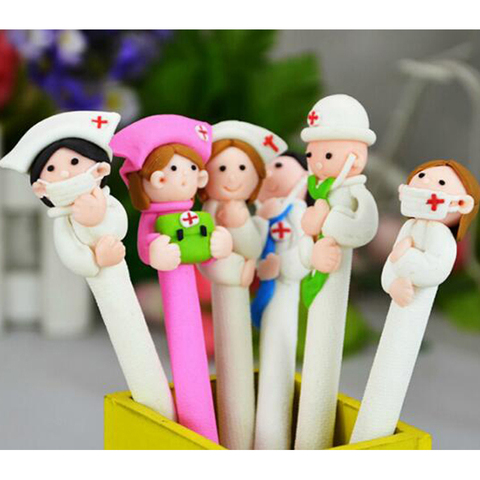 20pcs/lot Cute Medical Ballpoint Pen , Doctor and Nurse series ball pen as Writing Stationery ► Photo 1/1
