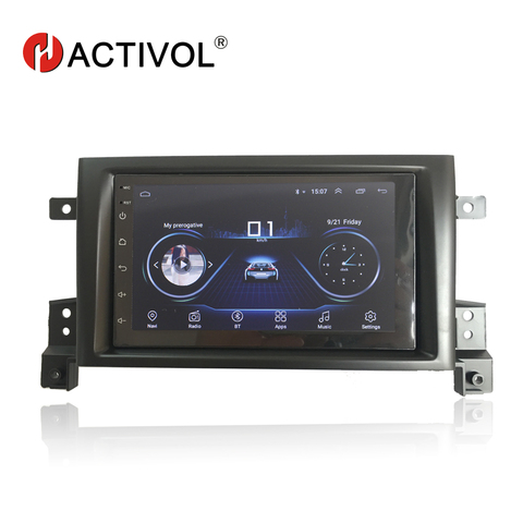 Hactivol 2 din car accessories car radio stereo for SUZUKI Grand Vitara Nomade 2005-2011 car dvd player gps navi car sticker ► Photo 1/6