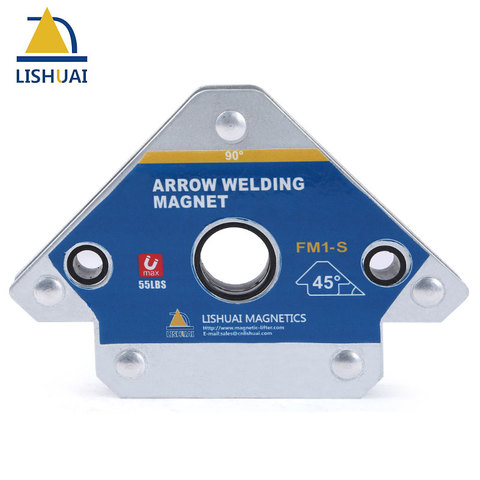 LISHUAI 2''/ 3''/4'' Arrow Welding Magnet 45/90/135 Strong Magnetic Holder 28Lbs/55Lbs/110Lbs ► Photo 1/6