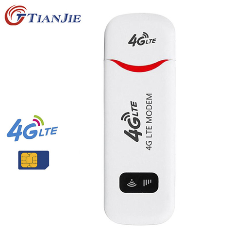 TianJie 3G WCDMA 4G FDD LTE USB Wifi Modem Router Network Adapter Dongle Pocket WiFi Hotspot Wi-Fi Routers 4G Wireless Modem ► Photo 1/6