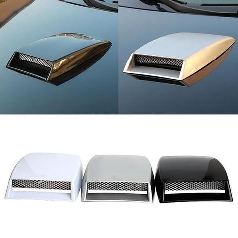 Universal Car-Styling Hood Air Flow Intake Vent Cover Sticker Exterior Decor Car decoration simulation vent modified air intak ► Photo 1/5