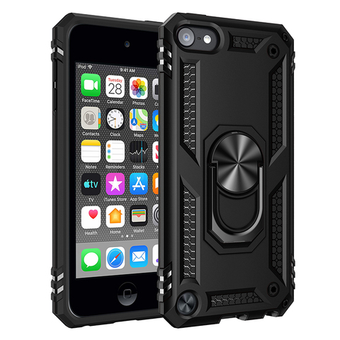 For Apple iPod Touch 5 6 7 Heavy Duty Tough Rugged Armor Kickstand Case For Apple iPod Touch 5 6 7 ► Photo 1/6