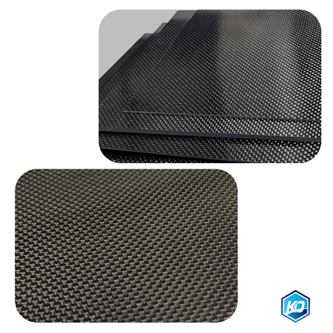 500x500mm Carbon Fiber Plate plain glossy matte 0.25-5mm Thickness Real 3K Panel Sheets High Composite Hardness Material For RC ► Photo 1/1