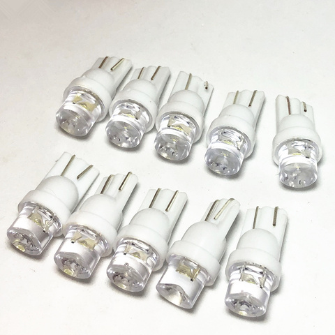 100PCS T10 White LED Car External Clearance Lights194 168SMD W5W Led Car reading ligh LED Wedge Side Bulbs Lamp Parking Bulb 12V ► Photo 1/6