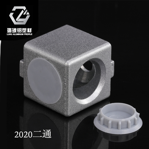 4PCS 2022 3030 4040 4545 Aluminum Cube Corner Connector Fastener Match Use Aluminum Profile ► Photo 1/4