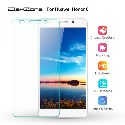 9H 0.3mm 2.5D Premium Tempered Glass Film For Huawei Honor 6 5.0 Screen Protector For Honor 6 H60-L02, H60-L01, H60-L12, H60-L04 ► Photo 1/6