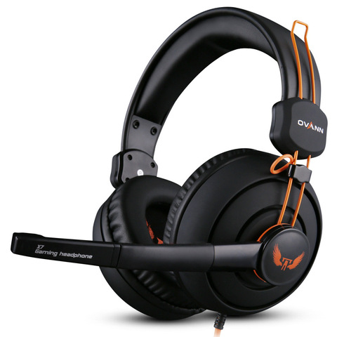 Top Quality Over-Ear Game Headphone Noise Isolating Gaming Headset with Microphone Studio Stereo Real Bass For Gamer Computer PC ► Photo 1/6