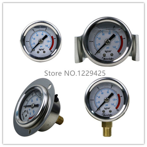 YN40 YN40Z YN40ZV YN40ZT Shock-proof Pressure Gauge YN-40 YN-40Z YN-40ZV YN-40ZT Oil Pressure Gauge Hydraulic Pressure Gauge ► Photo 1/5