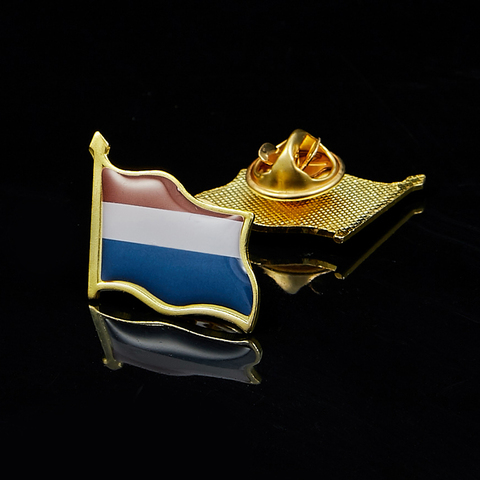 Netherland Country Metal Flag Lapel Pin Hat Tie Tack Badge Brooch Souvenir Gifts 19 x 21mm ► Photo 1/6
