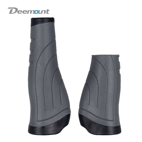 Deemount Bicycle Grips Long Short 137mm 93mm Handlebar 22.2mm Rubber Casing Sheath Hand Rest Bar End Lock Swivel Handle P8 SP8 ► Photo 1/6