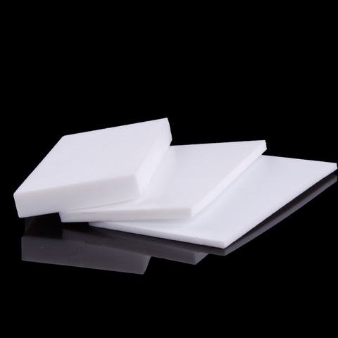 Thickness 1/3/5/6/8/10*100*100MM PTFE Sheet PTFE Plate PTFE Board Block Polytef Plate Anti-Corrosion ► Photo 1/1