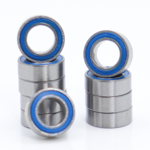 MR74RS Bearing ABEC-3 (10PCS) 4*7*2.5 mm Miniature MR74-2RS Ball Bearings RS MR74 2RS With Blue Sealed L-740D ► Photo 1/6