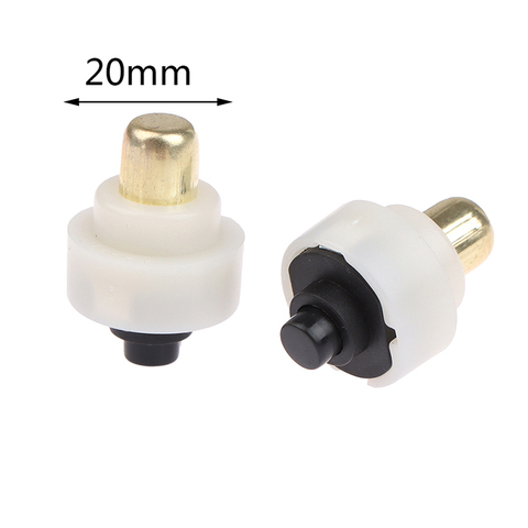 2Pcs 20mm LED Flashlight Push Button Switch ON/ OFF Electric Torch Tail Switch Wholesale ► Photo 1/6