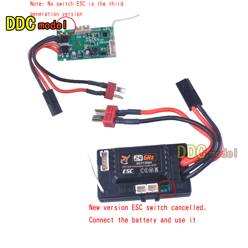 Buy Online Feiyue Fy Rx01 2ch 40a Esc Receiver Box For 1 12 Fy 01 Fy 02 Fy 03fy 04 05 06 07 Q39 Rock Crawler Rc Car Parts Alitools