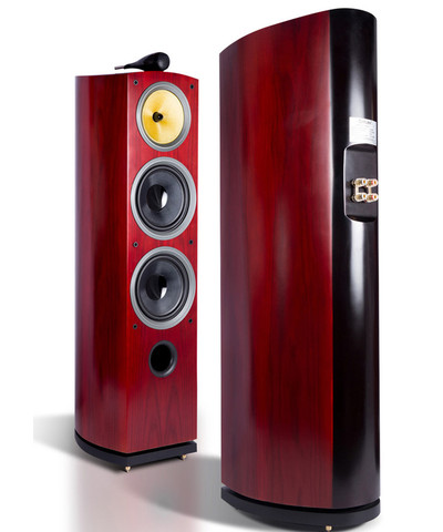 M-008 Double 8-inch log HiFi three-way floor speaker Nautilus technology Value-for-money fever passive audio ► Photo 1/1