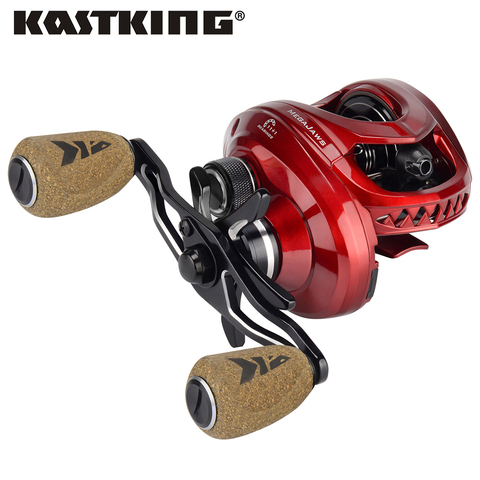 KastKing MegaJaws Baitcasting Reel Max Drag 8KG  11+1 BBS  Fishing Reel with 4 Gear Ratios from 5.4:1 to 9.1:1 Fishing Coil ► Photo 1/6