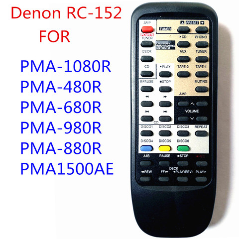 Denon RC-152 New Use Fit For Denon DCD-520 DCD-615 PMA425R PMA-650R PMA680R PMA-980R PMA500 PMA655 PMA655R PMA880R PMA1500AE ► Photo 1/3