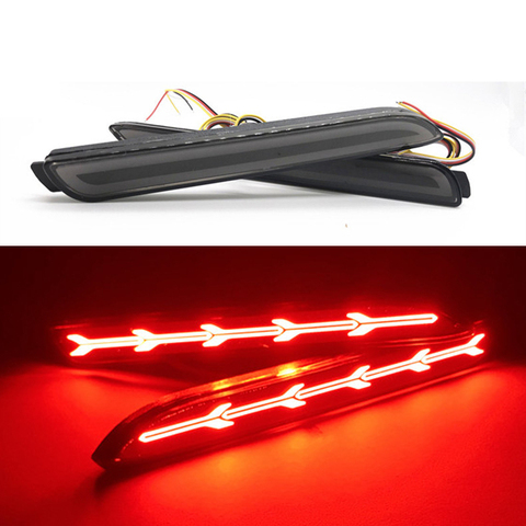 Car LED Rear Bumper Reflector Lights for Lexus IS-F GX470 RX300 for Toyota Camry Reiz Innova Sienna Venza Tail Light Brake Lamp ► Photo 1/6