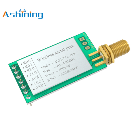 LoRa SX1278 433 MHz ASHINING Wireless TX RX Module Transceiver  AS32-TTL100 UART Long Range rf Transmitter Receiver ► Photo 1/6