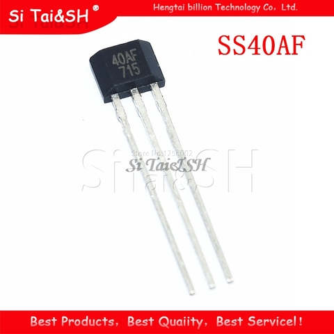 10pcs SS40AF SS41F SS495A SS49E 40AF 41F 495A 49E Ehigh sensitivity Hall sensor ► Photo 1/3