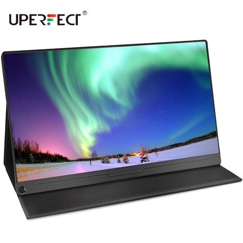 UPERFECT 60hz Gaming Portable Monitor 13.3 inch 1080P USB Type-C Faster response time IPS HDR ultra slim for office Gaming ► Photo 1/6