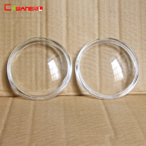 Cawanerl For Renault Duster Scenic Koleos Megane Captur Clio Lodgy Thalia Car 90mm Round Front Fog Light Glass Cover Lens ► Photo 1/6