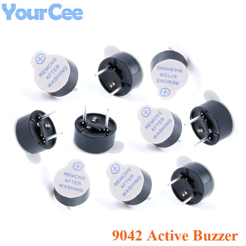 10PCS 9042 Active Buzzer Integrated 5V 9*4.2mm 9X4.2mm Ultra Thin DC Electromagnetic Buzzer ► Photo 1/5