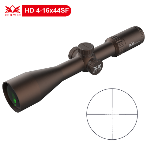 Red Win Edgeless 30mm Monotube 1/10Mil Turret Half Mil Dot Reticle Zero Lock 15 yds  Focus Rome Air Gun 4-16x44 Hunting Scope ► Photo 1/6