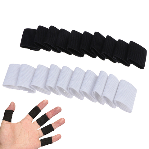10pcs Stretchy Sports Finger Sleeves Arthritis Support Finger Guard Outdoor Basketball Volleyball Finger Protection ► Photo 1/6