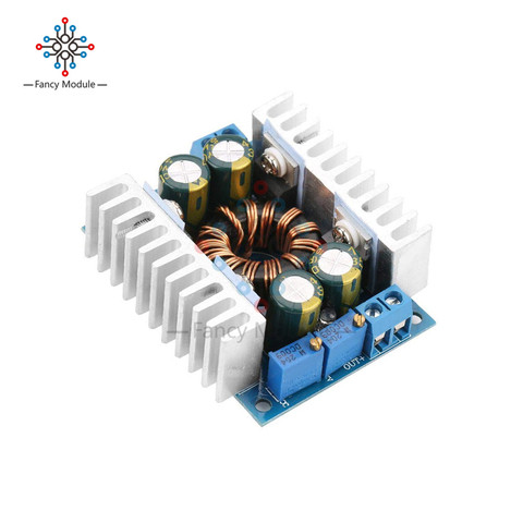 diymore DC-DC DC 5-30V to 1.25-30V 8A Automatic Adjustable Step Up/Down Boost/Buck Converter Module Voltage Regulator for Car ► Photo 1/6