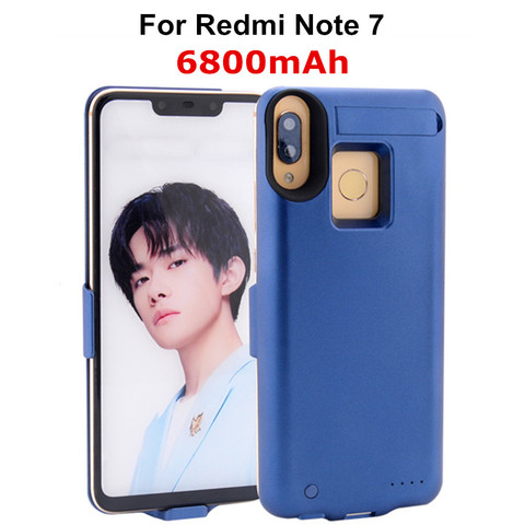 NTSPACE Portable Power Bank Pack Charge Cover for Xiaomi Redmi Note 7 Battery Charger Cases for Redmi Note 7 Power Charging Case ► Photo 1/1