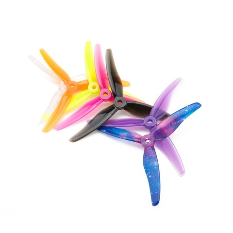 2Pairs Gemfan Hurricane 51433 5.1X4.33X3 3-Blade PC Propeller for RC FPV Racing Freestyle 5inch 5.1inch 4S 6S Drones 2207 2306 ► Photo 1/6