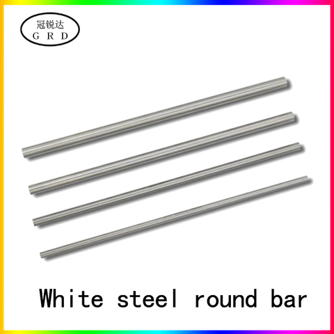 White steel round bar Straight Shank Hss Steel Metric Hardened White Round Lathe Tool White Steel Rod Woodworking Carving Knife ► Photo 1/6